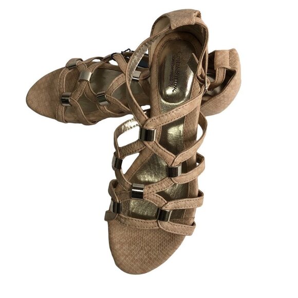 CROFT & BARROW sole (sense) ability SANDALS  sz‎ 8 NEW WITH TAG - Picture 2 of 7